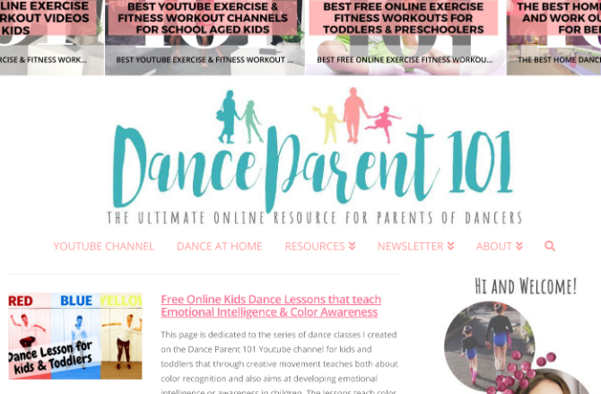 Deju vecāks 101 ir bezmaksas deju resursu krātuve bērniem un dejotāju bērnu vecākiem