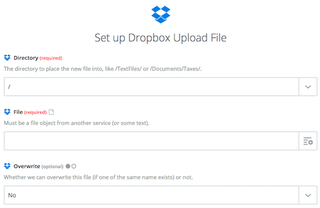 Instagram lejupielāde Patīk Dropbox augšupielādes fails 3. darbība