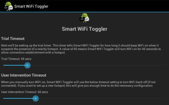 android wifi lietotne