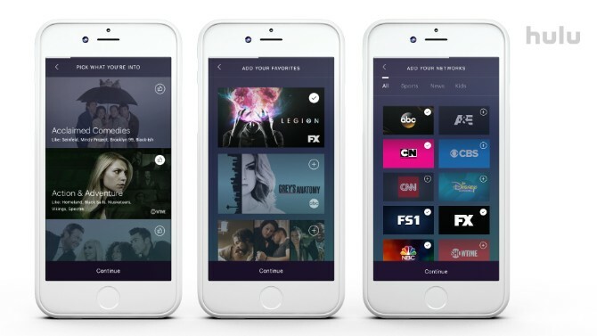 hulu ekrānuzņēmumi iphone