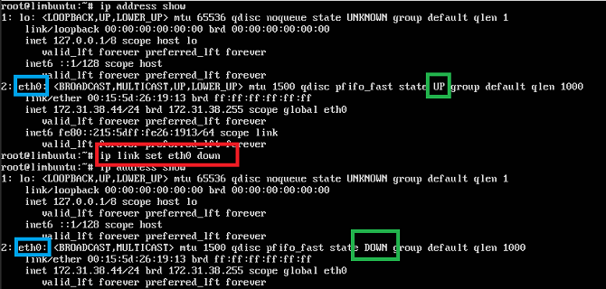 ip link ubuntu