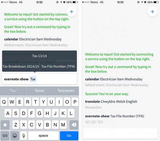 Ievade ir iPhone komandrinda Evernote, Gmail un vēl daudz vairāk evernoteshow