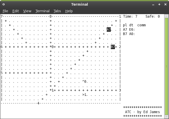 Spēlējiet spēles savā Linux terminālī atc