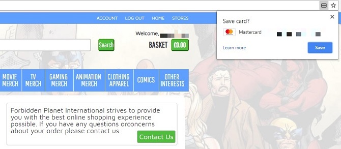 Vai jūs varat uzticēties pārlūkam ar kredītkartes informāciju? Kartes Chrome saglabāšana