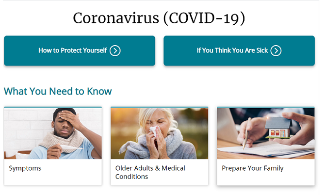 cdc koronavīrusa Covid-19 informācija