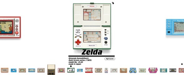 Pica Pic piedāvā klasiskās rokas elektroniskās spēles tīmeklī pica pic zelda