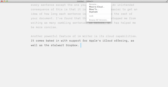 iA Writer operētājsistēmai Mac un iOS: labākais vārdu procesors, ko jūs nekad neesat izmantojis 21