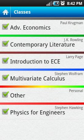 evernote android tālrunim