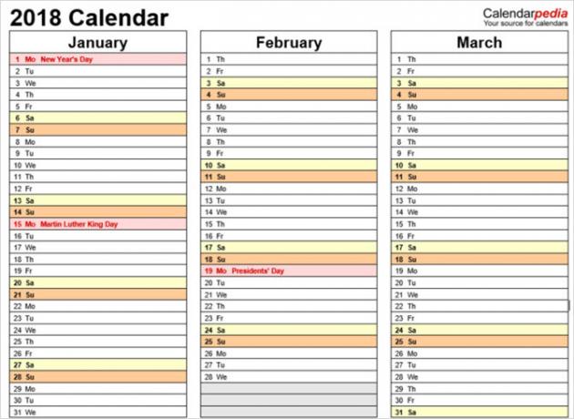 labākās Microsoft Office kalendāra veidnes